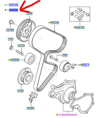 фото thumb №1, Грм з насос wody ford 1.6l tdci fiesta fusion