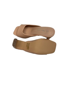 Элегантные женские тапочки на каблуке SHOE LAND 37.