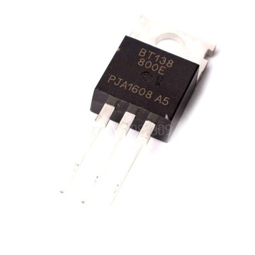 TRIAK BT138-800E 12A 800V IGT=10mA TO220