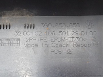 фото thumb №10, Планка защита порога пороговая правая vw passat b8 3g0853858 2016r