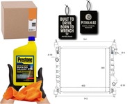 фото thumb №1, Радиатор chevrolet spark -ac 10- nrf #petrolhead pro+ kit5