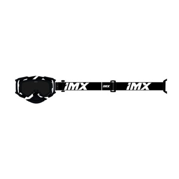 Очки IMX Dust Graphic белые глянцевые/черные с 2 линзами и очками