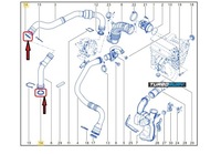 фото thumb №7, Прокладка ущільнювальне кільце renault scenic megane iii 1.5 dci