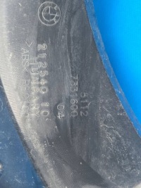 Напрямна кронштейн кронштейн кронштейн бампера задній bmw 5 f10 7331600 Зі Шроту, фото thumb