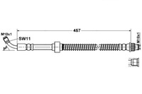фото thumb №1, Ate шланг гальмівний nissan interstar dci 90 x70