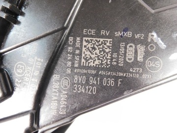 фото thumb №12, Audi rs3 a3 8y лампа диодный matrix левая 8y0941036f