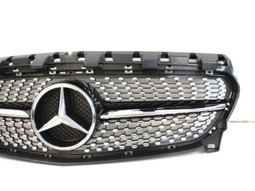 Решетка радиатора Mercedes CLA W117 лифт 15-