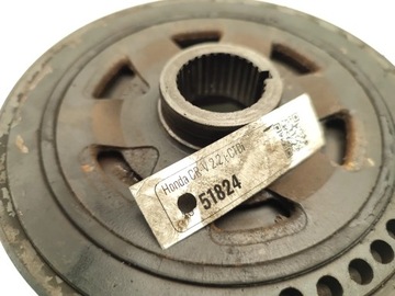 фото thumb №7, Honda cr-v колесо ременное вала коленчатого 2.2 i-ctdi 4wd дизель 103kw 140 hp