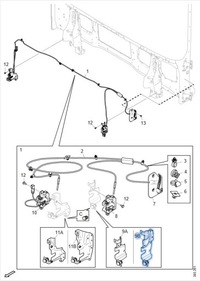 фото thumb №4, Кронштейн кронштейн замка решётка scania левая ngs r s p g 2337759 b-b
