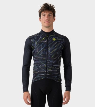 Bluza rowerowa męska Alé Cycling Solid Byte Czarny XL