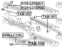 фото thumb №4, Важіль задня lexus gx470 uzj120 toyota land cruiser 4 runner 2002.11-2009.08