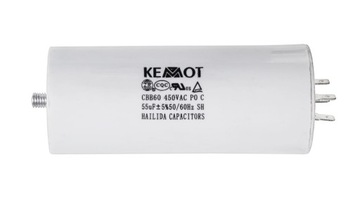 Конденсатор 50 мкФ 450 В для однофазных двигателей