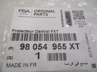 фото thumb №11, Peugeot 5008 lift молдинг pod номерной знак бампер перед