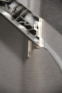 фото thumb №4, Оббивка боковина двері зад праві vw golf 7 матеріал планка led сталь szczotk