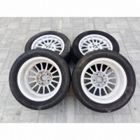 фото thumb №14, Диски з шинами диски алюминий bmw e46 r16 5x120 et46 72.6 mm nr4