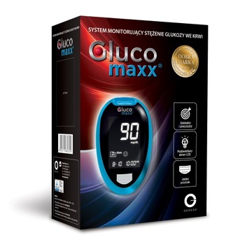 Glukometr Glucomaxx Niebieski