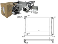 фото thumb №1, Nissens 646913 радіатор, система охолодження двигуна