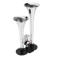 фото thumb №3, Подвійний клаксон сигнал głośna хром 12 24v