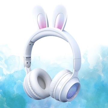 Беспроводные наушники Bluetooth 5.0 с милым мультяшным кроликом