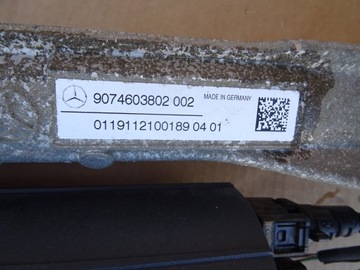 фото thumb №7, Mercedes sprinter 907 910 прокладка переробка консоль панель рейка рульового управління