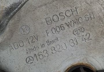 фото thumb №6, Двигунчик двірники кришки mercedes ml w163