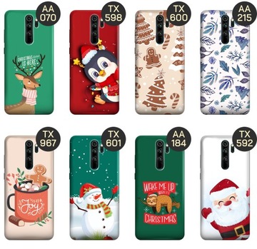 ETUI DO XIAOMI REDMI NOTE 8 PRO WZORY ŚWIĄTECZNE CHRISTMASS ŚWIĘTA OBUDOWA