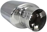 фото thumb №12, Наконечник выхлоп глушителя накладка na гаситель хром сталь нержавеющая mt 014