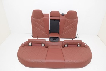 фото thumb №8, Bmw i20 ix обивка castanea сиденья диван обшивки туннель з підігрівом bowers