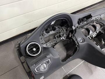 фото thumb №9, Mercedes w205 c-klasa рестайлинг панель консоль подушка безопасности ремни оригинал