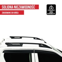 фото thumb №4, Turtle рейлинги кровельные falcon do ford ranger t6-p375/px 2011 - 2022 чёрный