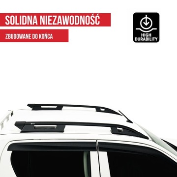 фото thumb №4, Turtle рейлинги крышные falcon do volkswagen amarok all 2022 - 2024 чёрный