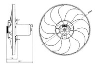 фото thumb №1, Nrf 47404 вентилятор, охолодження двигуна