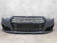 Купить Audi a4 b9 8w s-line competition бампер перед передний решётка радиатора s4 черный, фото thumb