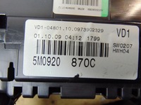 фото thumb №16, Счетчик приборная панель vw golf vi plus 1.6 tdi 5m0920870c europa