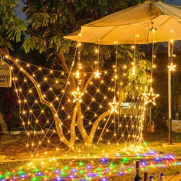 LED Light siatka sznurkowa dekoracja obejścia