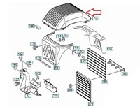 фото thumb №2, Підкрилок крило задній запчастина верхня mercedes atego