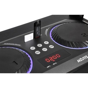 MDJ115 Медиаплеер с USB, SD, BT и Aux