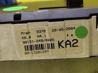 фото thumb №9, Opel astra h панель обдув кондиционера 13201297