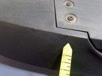 Opel insignia a lift hb накладка бампера задняя 22793846 Недорого, фото thumb