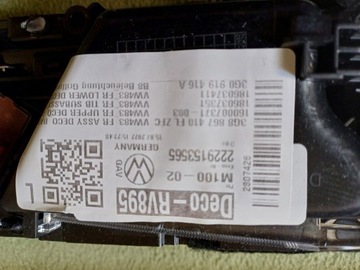 фото thumb №12, Vw arteon fl r-line новий dekor ambiente планки комплект 3g8867410fl iml