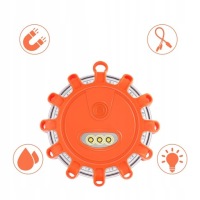 Купить 6xlampa предупредительная flara kogut stroboskop led магнит с hak na аккумулятор usb, фото thumb