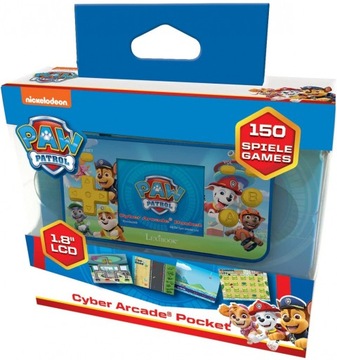 Портативная детская консоль PAW PATROL, 150 игр