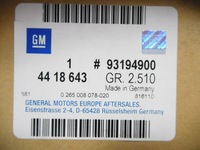 фото thumb №6, Датчик abs задня opel vivaro a оригінальний номер 93194900