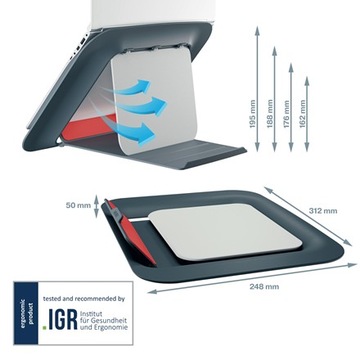 Podstawka chłodząca pod laptopa Ergo Cosy LEITZ