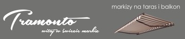 Террасная маркиза АНТРАЦИТ 400х300 Grey Stripes STD