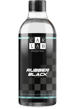 CARLAB RUBBER BLACK 0.5л - ЗАПРАВКА ДЛЯ ШИН И ВНЕШНИХ ПЛАСТМАСС АВТОМОБИЛЯ