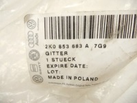 2k0853683a решётка бампера левая vw caddy iii Цена, фото thumb