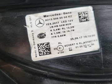 фото thumb №13, Mercedes e- класс w213 multibeam левая + правая a2139066504 a2139066604 f-v