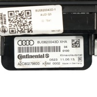 Купити Audi q3 8u панель перемикач керування кондиціонера обдув 8u0820043d, фото thumb