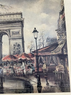 Парижская литография, издание Lutece 1981 года: Beris P'tre de Triomphe.